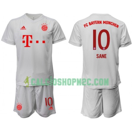 Bayern Monaco Leroy Sane 10 Bambino Maglia Trasferta 2020/2021 Manica Corta (+ Pantaloncini)